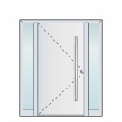 Glass on the left - right